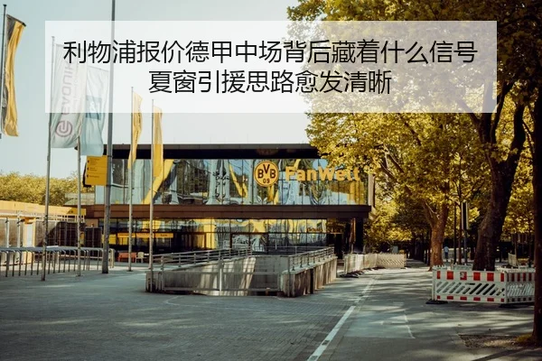 利物浦报价德甲中场背后藏着什么信号 夏窗引援思路愈发清晰